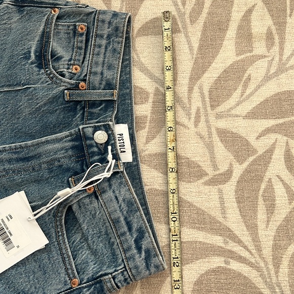 Pistola Lana High Rose Ultra Wide Jeans - Cannes in Sz 25 - Picture 6 of 6